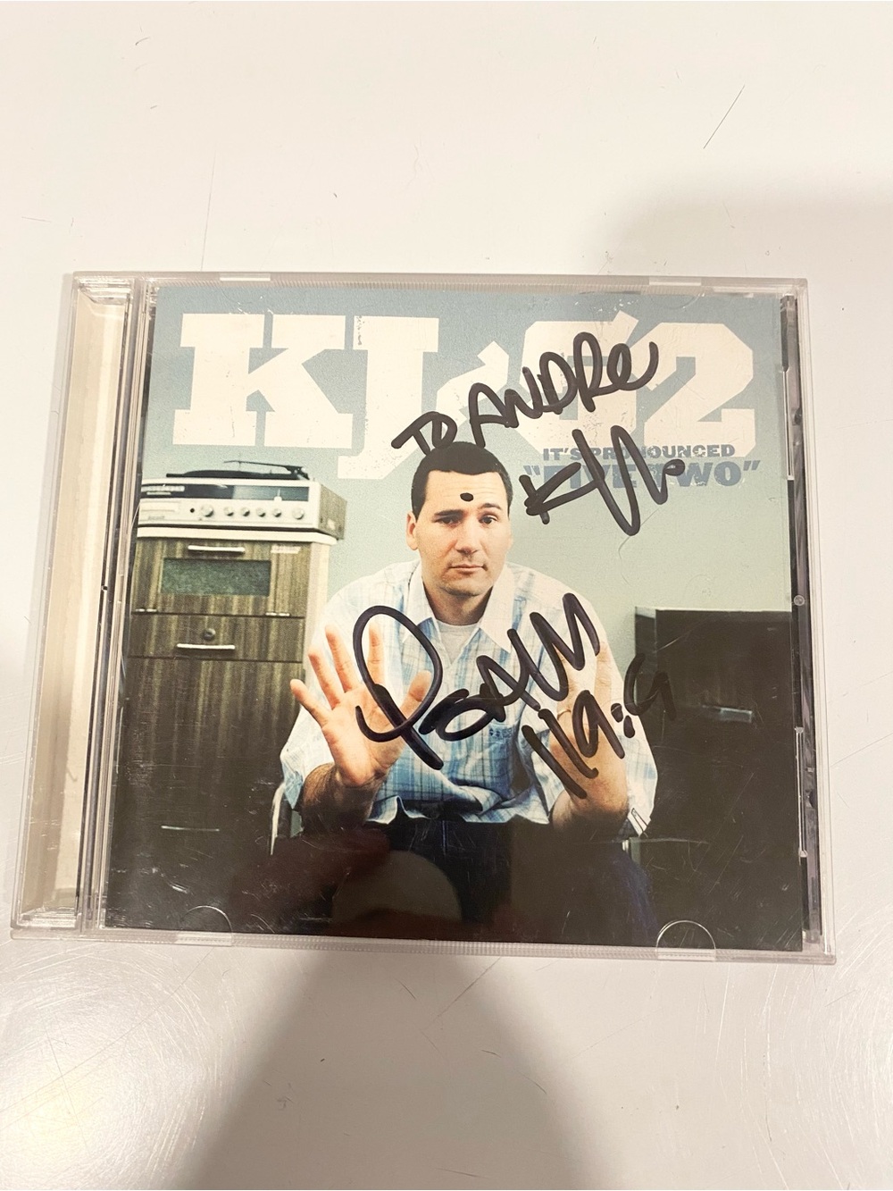 KJ-52 It’s Pronounced Five Two CD 2003 SIGNED AUTOGRAPHED Christian Rap Hip Hop